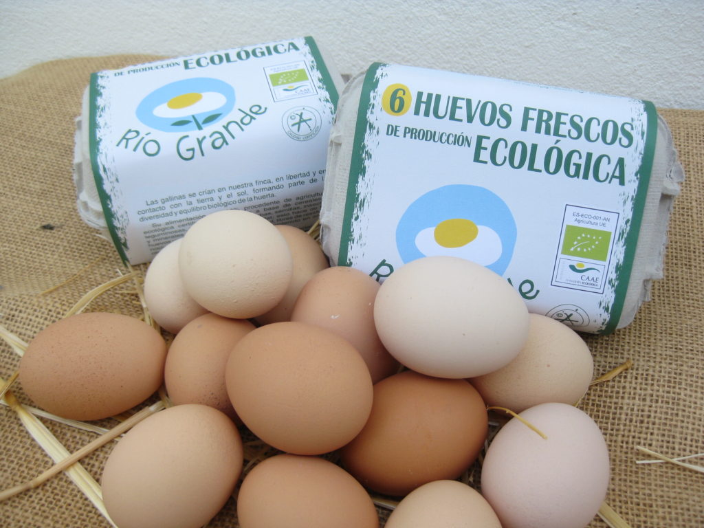 Huevos huerta río grande